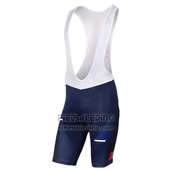 2017 Fietskleding SEG Racing Academy Blauw en Rood Korte Mouwen en Koersbroek